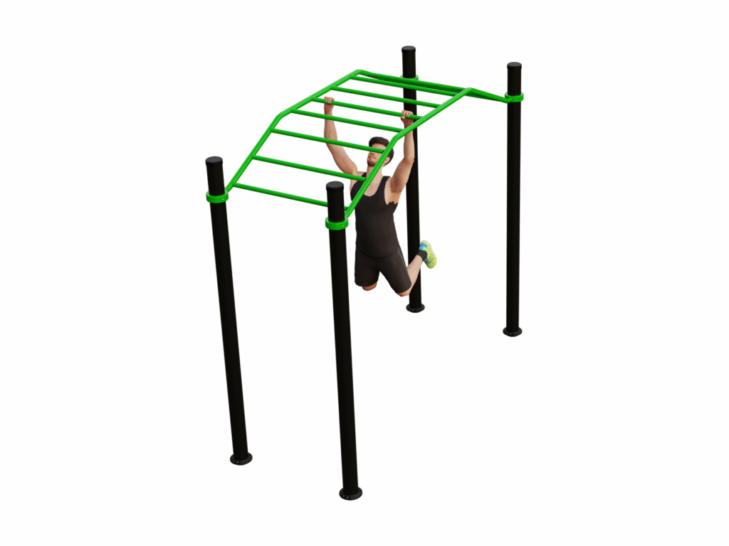 Kültéri trapéz létra – street workout és calisthenics gyakorlathoz
