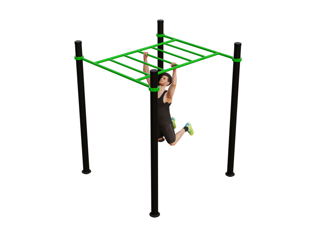 Kültéri street workout létra – calisthenics és saját testsúlyos edzéshez