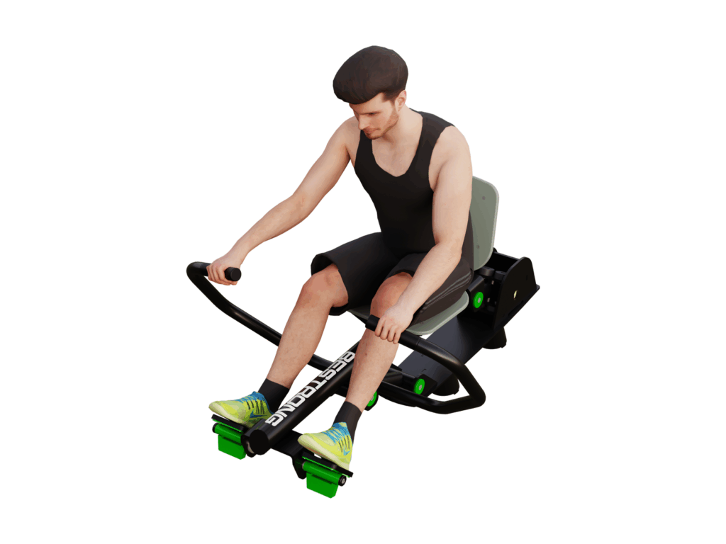 Kültéri evezőpad BeStrong – biztonságos és kényelmes fitneszeszköz