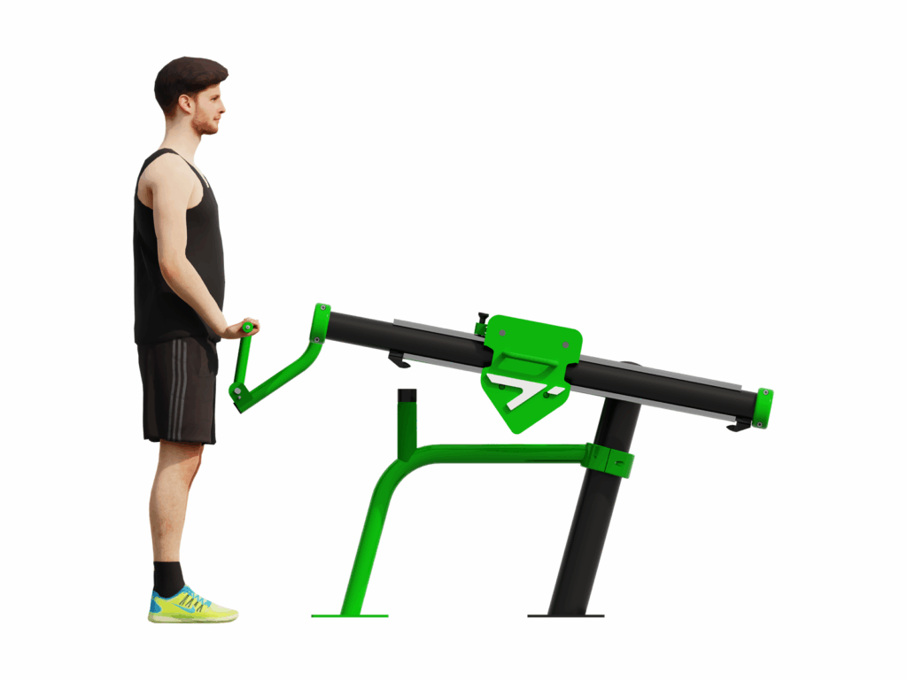 BESTRONG bicepszgép – kültéri fitneszgép karformálásra és erősítésre